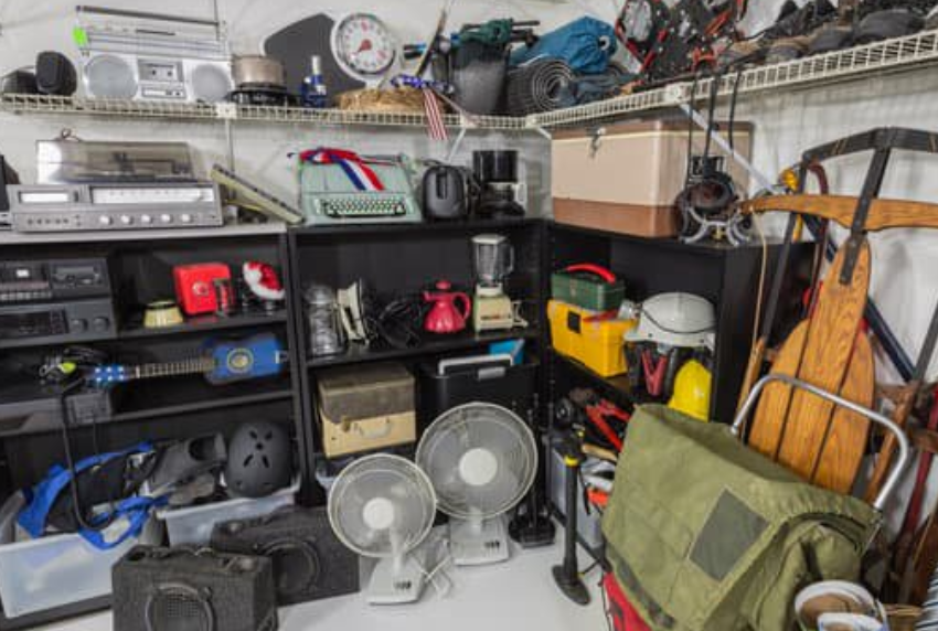 House Garage that needs clearance 