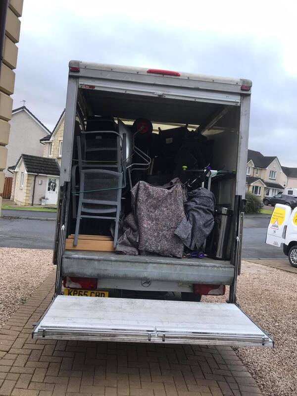 Van after house clearance and removal service