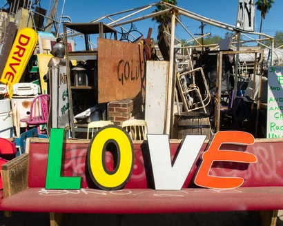 colourful-love-letters-on-old-sofa From the Loft to the Garage: What's Included in a Derby Clearance