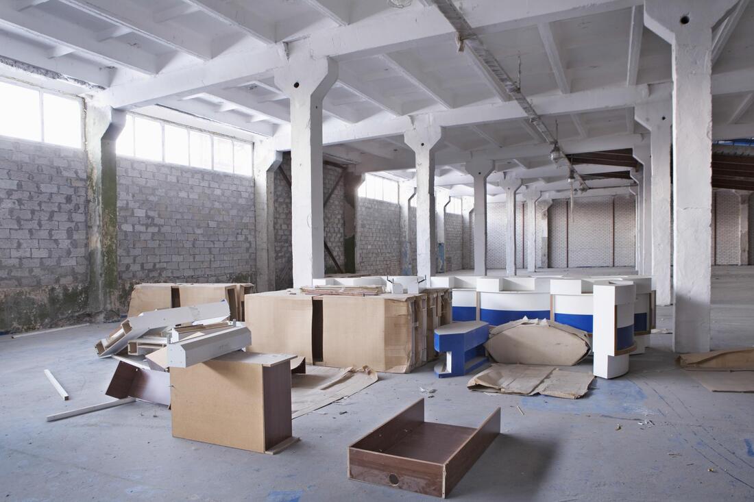 factory-shop-being-cleared-clearance From That First Call to a Swept, Empty Property